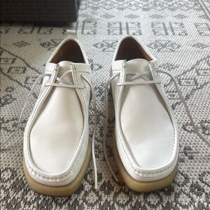Padmore & Barnes original P204s in white size 10